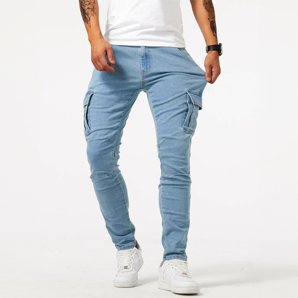 David™ - Stretch Cargo Jeans