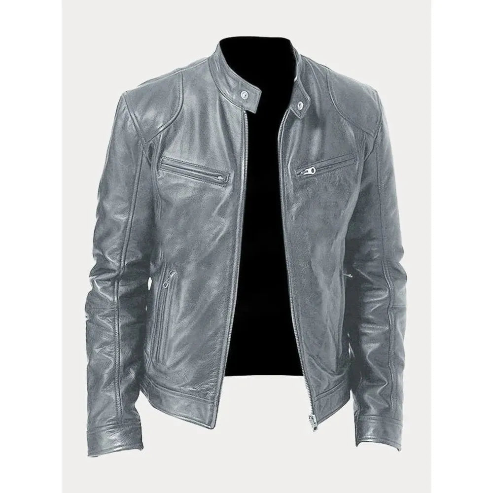 Charlie™ | Casual Leather Jacket