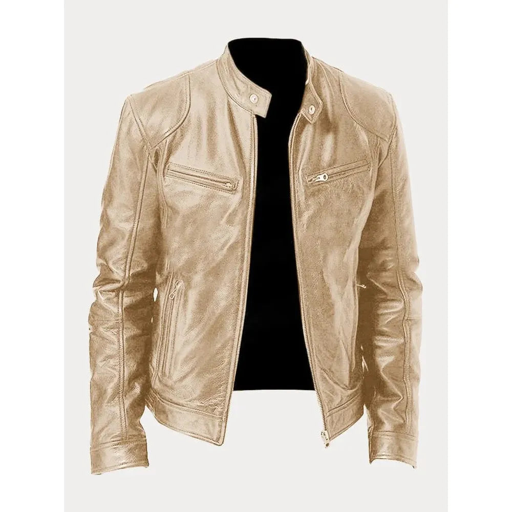 Charlie™ | Casual Leather Jacket