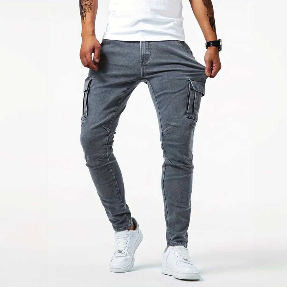 David™ - Stretch Cargo Jeans