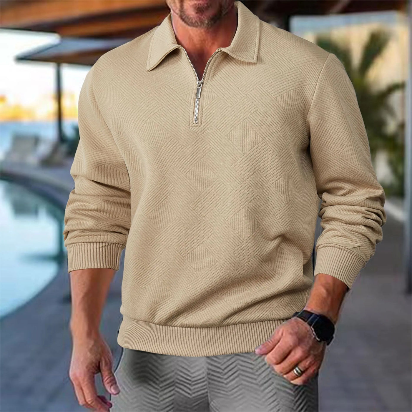 Walker™ - Timeless Elegance Zip-up Sweater