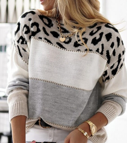 Louise | Leopard Print Sweater